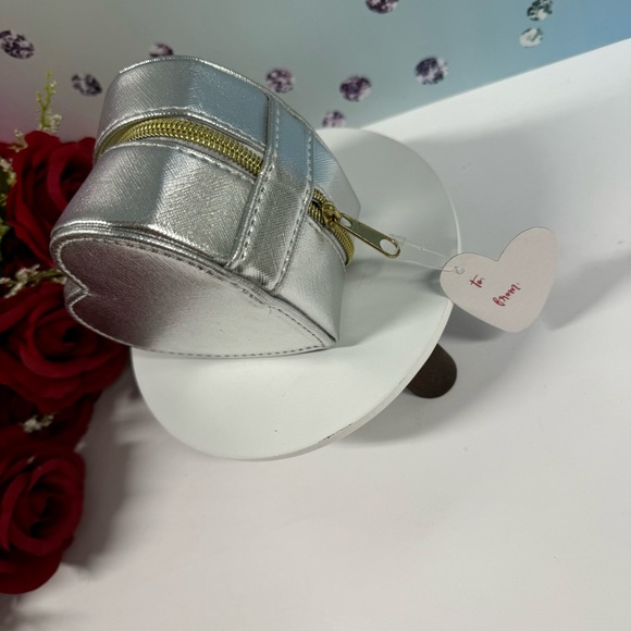 🩶SILVER HEART JEWELRY BOX - Picture 5 of 6